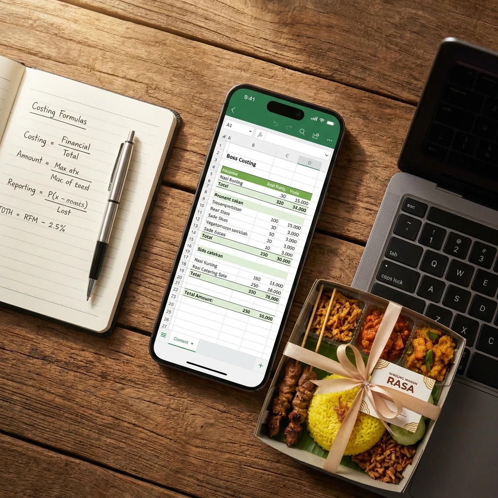 cara menghitung hpp usaha makanan 1