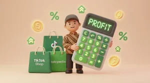 cara menghitung biaya admin tiktok shop